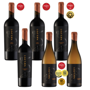 Mixed Case Kay's Legacy, Carmenere Ivan & Sebastian Chardonnay